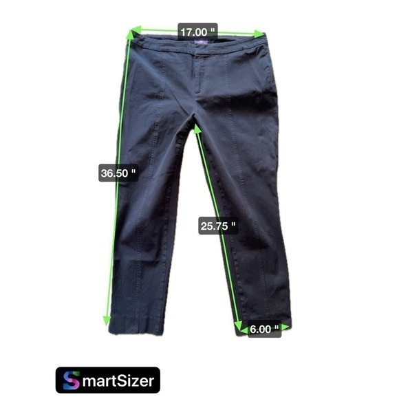 NYDJ Ankle Jeans Black Size 14 - Picture 5 of 5